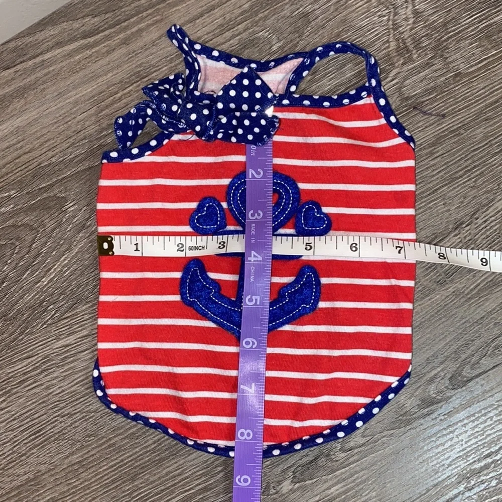 Nautical Sailor Dog Dress